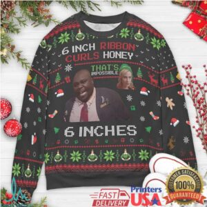 6 inches Ugly Christmas Sweatshirt