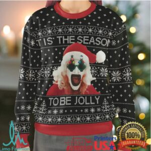Tis The Season To Be Jolly Ugly Christmas Sweatshirt