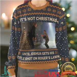 Action Holiday meme Ugly Christmas Sweatshirt