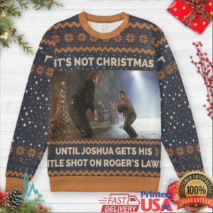 Action Holiday meme Ugly Christmas Sweatshirt