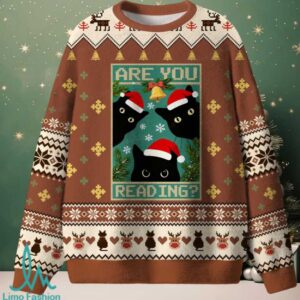 Are You Reading Unisex Ugly Knit Sweatshirt