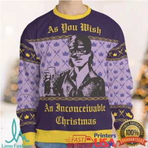 As You Wish The Princess Bride Ugly Christmas Sweatshirt
