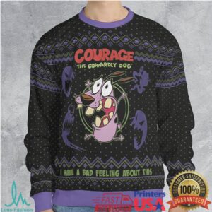 Bad Feeling About This Ugly Christmas Sweatshirt