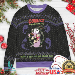Bad Feeling About This Ugly Christmas Sweatshirt
