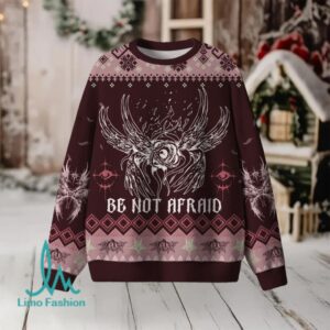Be Not Afraid Furry Christian Lightweight Sweaters