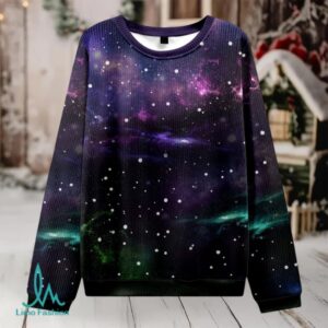 Beautiful Nebula Outer Space Fuzzy Fleece Sweatshirt