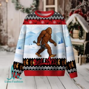 Believe Faith Can Move Mountain Christian Lightweight Sweater