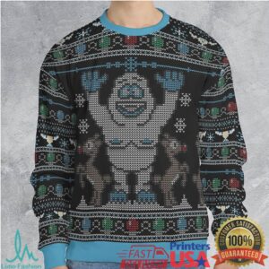 Bumbles Bounce Rudolph the Red Nosed Reindeer Ugly Christmas Sweatshirt