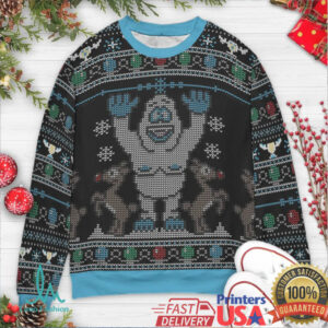 Bumbles Bounce Rudolph the Red Nosed Reindeer Ugly Christmas Sweatshirt