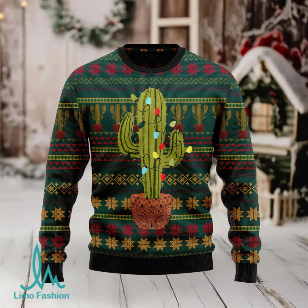Cactus Christmas Ugly Christmas Sweater Cactus Christmas Ugly Christmas Sweater