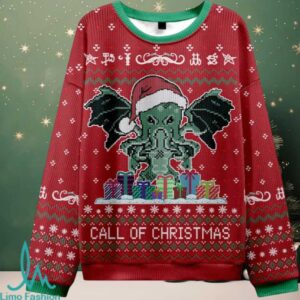 Call of Christmas Red Ugly Christmas Fuzzy Fleece Sweatshirt Call of Christmas Red Ugly Christmas Fuzzy Fleece Sweatshirt
