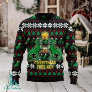 Christmas Tree Rex Ugly Christmas Sweater
