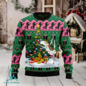 Christmas Tree Unicorn Ugly Christmas Sweater