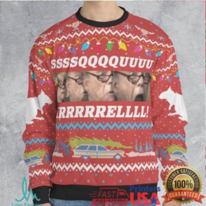 Christmas Vacation SQUIRREL Ugly Christmas Sweatshirt Christmas Vacation SQUIRREL Ugly Christmas Sweatshirt