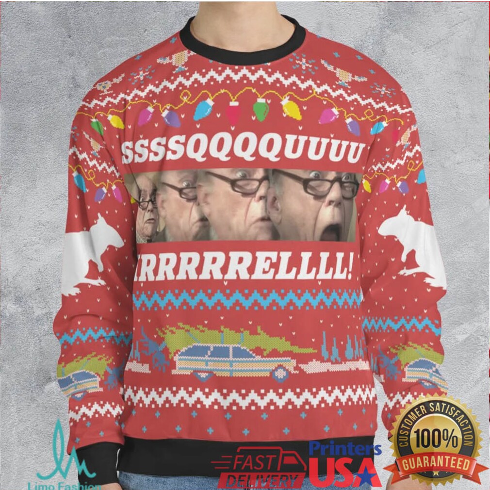 Christmas Vacation SQUIRREL Ugly Christmas Sweatshirt Christmas Vacation SQUIRREL Ugly Christmas Sweatshirt