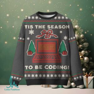 Coding Christmas Ugly Christmas Fuzzy Fleece Sweatshirt Coding Christmas Ugly Christmas Fuzzy Fleece Sweatshirt