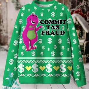 Commit Tax Fraud Christmas Knit Sweatshirt Commit Tax Fraud Christmas Knit Sweatshirt