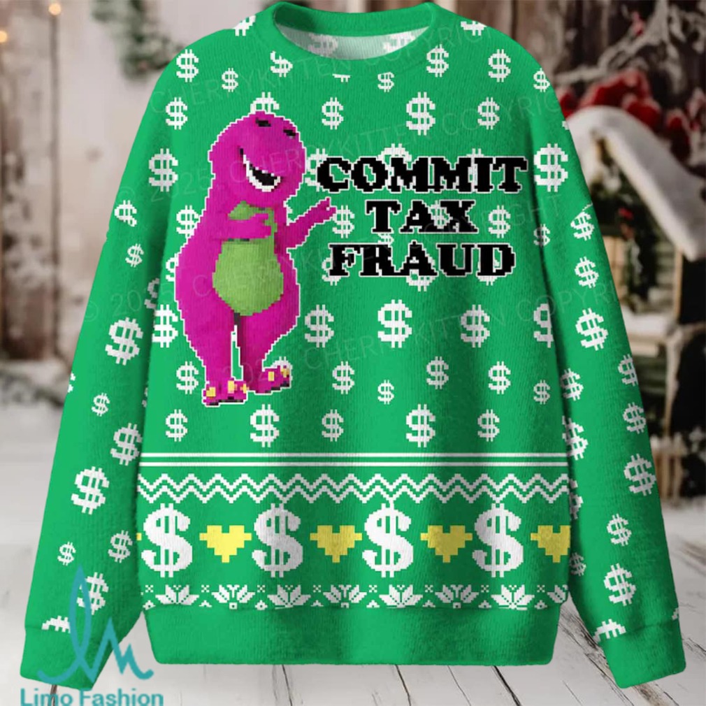 Commit Tax Fraud Christmas Knit Sweatshirt Commit Tax Fraud Christmas Knit Sweatshirt