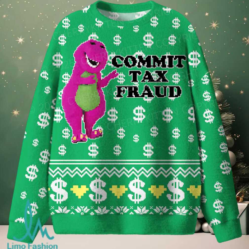 Commit Tax Fraud Christmas Knit Sweatshirt Commit Tax Fraud Christmas Knit Sweatshirt