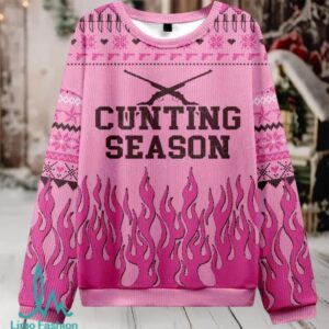 Cunting Season Christmas Knit Sweatshirt Cunting Season Christmas Knit Sweatshirt