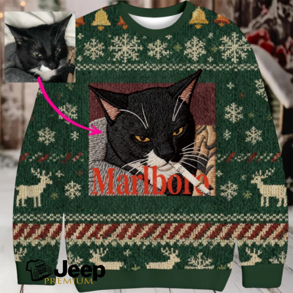 Custom Green Christmas Ugly Sweatshirt Custom Green Christmas Ugly Sweatshirt