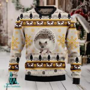 Cute Hedgehog Ugly Christmas Sweater