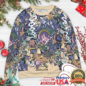 Link Loot The Legend of Zelda Ugly Christmas Sweatshirt