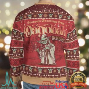 Dagobah Humbug Yoda Ugly Christmas Sweatshirt