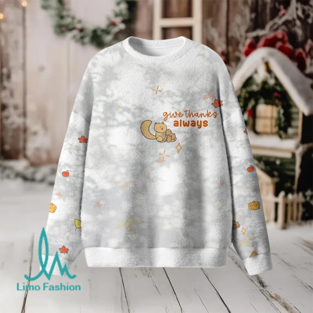 Dear Lord I Give Thanks For All Your Goodness Furry Christian Lightweight Sweater Dear Lord I Give Thanks For All Your Goodness Furry Christian Lightweight Sweater