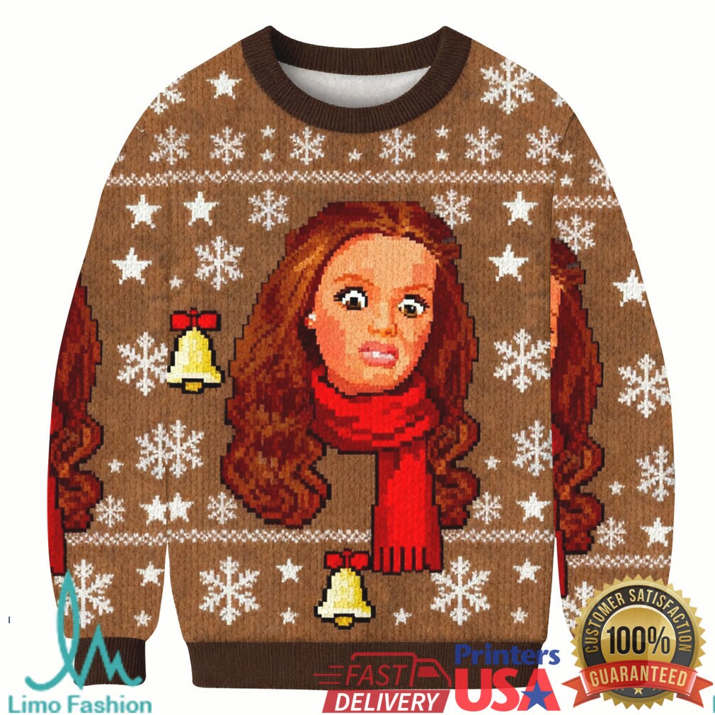 Doll Face Meme Christmas Ugly Sweatshirts Doll Face Meme Christmas Ugly Sweatshirts