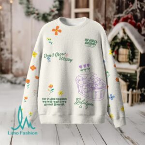 Don’t Grow Weary Furry Christian Lightweight Sweater