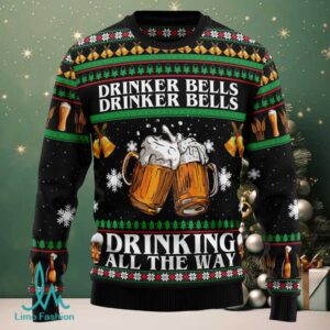 Drinker Bell Ugly Christmas Sweater