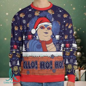 Ello Worm Labyrinth Ugly Christmas Sweatshirt