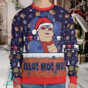 Ello Worm Labyrinth Ugly Christmas Sweatshirt