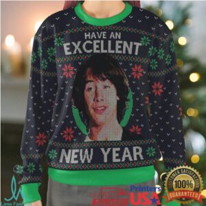 Excellent New Year Ugly Christmas Sweatshirt