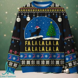 FA LA LA LA LA Ugly Christmas Fuzzy Fleece Sweatshirt FA LA LA LA LA Ugly Christmas Fuzzy Fleece Sweatshirt