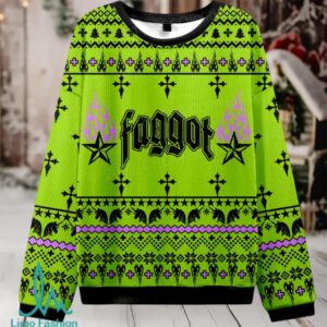Faggot Pride Christmas Knit Sweatshirt Faggot Pride Christmas Knit Sweatshirt