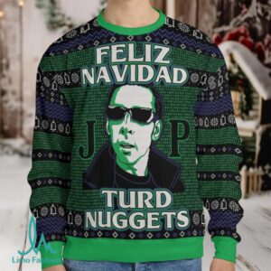 Feliz Navidad Turd Nuggets Ugly Christmas Sweatshirt