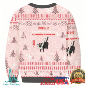 Find The Toxic Cat Funny Christmas Ugly Sweatshirt