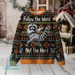 Follow The Word Not The Herd Christian Lightweight Sweater