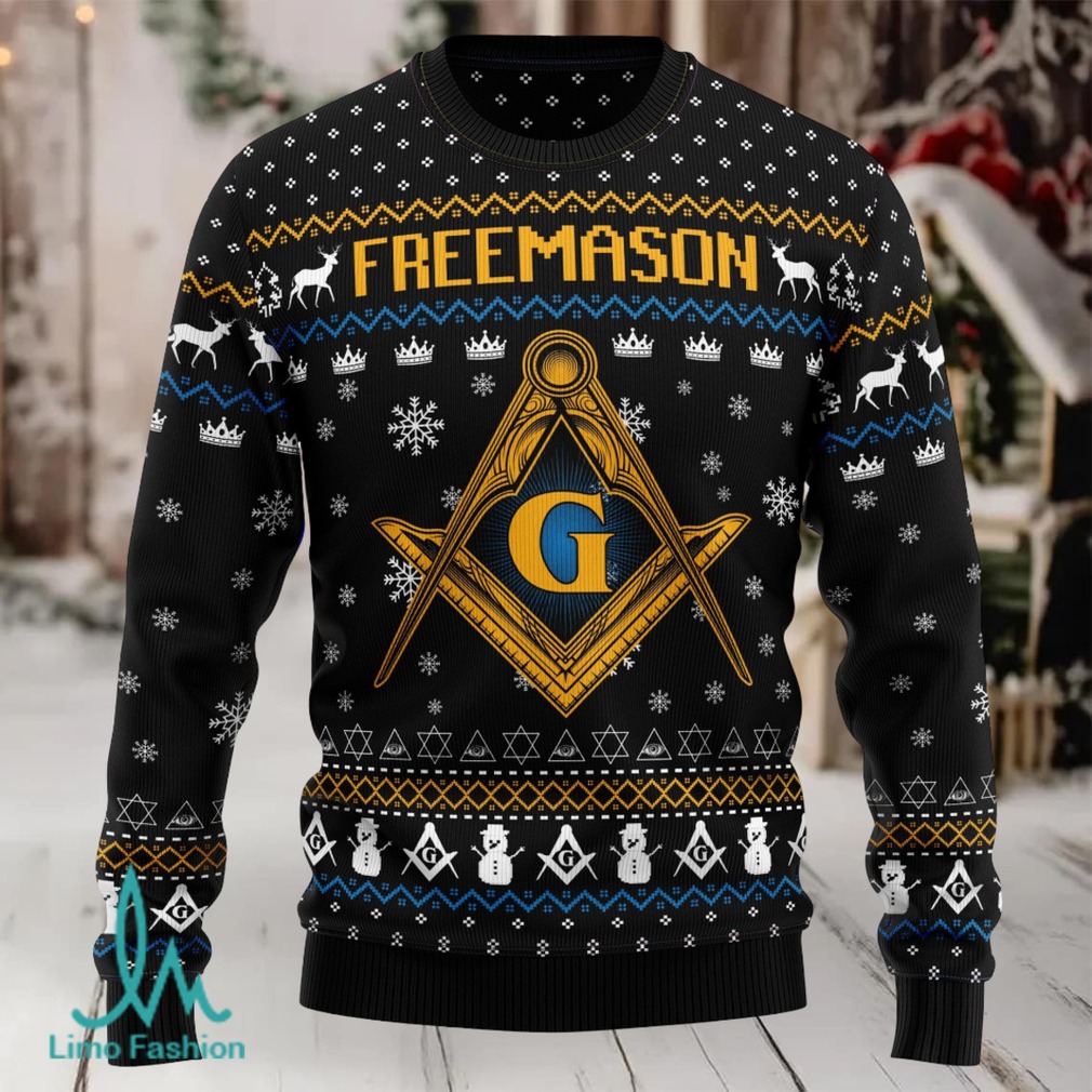Freemason Ugly Christmas Sweater Freemason Ugly Christmas Sweater