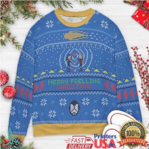 Frelling Christmas Farscape Ugly Christmas Sweatshirt