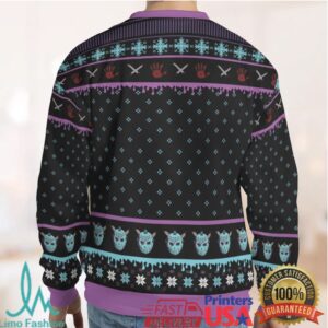 Game Over Friday the 13th Ugly Christmas Sweatshirt