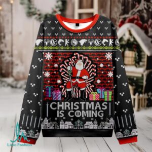 Game of Thrones Black Ugly Christmas Fuzzy Fleece Sweatshirt