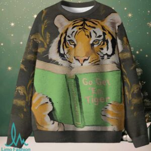 Go Get 'Em Tiger Unisex Ugly Knit Sweatshirt