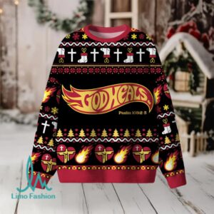 God Heals Christian Lightweight Sweater