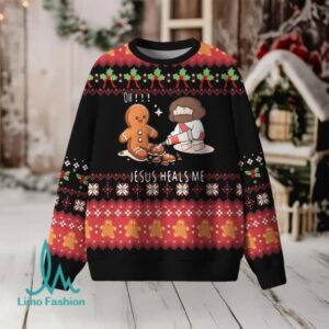 God Heals You Christian Lightweight Sweater