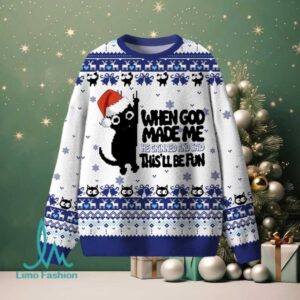 God Made Me Christian Lightweight Sweater