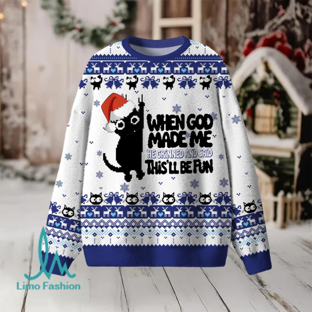 God Made Me Christian Lightweight Sweater God Made Me Christian Lightweight Sweater