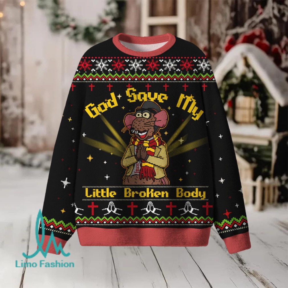 God Save My Little Broken Body Furry Christian Lightweight Sweater God Save My Little Broken Body Furry Christian Lightweight Sweater